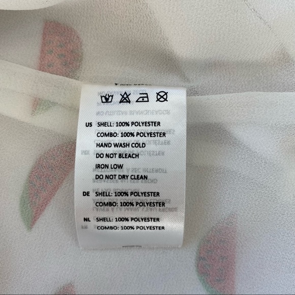 Watermelon Print Ruffle Top - Picture 5 of 5